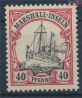 Marshall-Inseln (Dt. Kol.) 19 Mit Falz 1901 Schiff Kaiseryacht Hohenzollern (10214227 - Islas Marshall