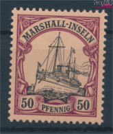 Marshall-Inseln (Dt. Kol.) 20 Mit Falz 1901 Schiff Kaiseryacht Hohenzollern (10214226 - Islas Marshall