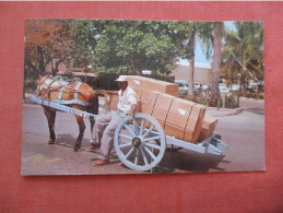 Native Two Wheel Carts For Delivery Nassau Bahamas   Ref 6181 - Bahamas