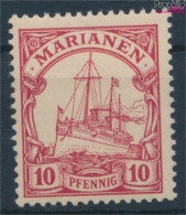 Marianen (Dt. Kolonie) 9 Mit Falz 1901 Schiff Kaiseryacht Hohenzollern (10214235 - Islas Maríanas