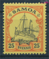 Samoa (Dt. Kolonie) 11 Mit Falz 1900 Schiff Kaiseryacht Hohenzollern (10214221 - Samoa