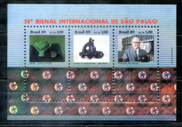 BRASILIEN Block 80, Bl.80 Mnh - Hologramm, Sao Paulo - BRAZIL / BRÉSIL - Blocks & Kleinbögen