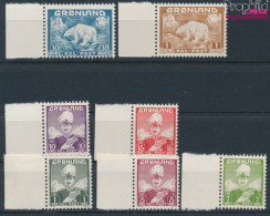 Dänemark - Grönland Postfrisch Christian X. 1938 König Christian X.  (10174196 - Oblitérés