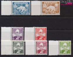 Dänemark - Grönland Postfrisch Christian X. 1938 König Christian X.  (10174197 - Gebruikt