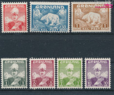 Dänemark - Grönland Postfrisch Christian X. 1938 König Christian X.  (10174204 - Gebruikt
