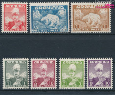 Dänemark - Grönland Postfrisch Christian X. 1938 König Christian X.  (10174205 - Gebruikt