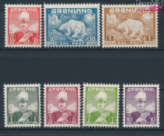 Dänemark - Grönland Postfrisch Christian X. 1938 König Christian X.  (10174210 - Usados