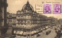 VINTAGE POSTCARD, BELGIUM, BRUSSELS, PANORAMA, BUILDINGS, OLD PHOTO, PHOTOGRAPH - Viste Panoramiche, Panorama