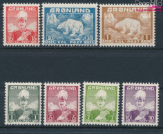 Dänemark - Grönland Postfrisch Christian X. 1938 König Christian X.  (10174219 - Usados