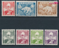 Dänemark - Grönland Postfrisch Christian X. 1938 König Christian X.  (10174222 - Usados