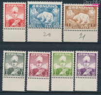 Dänemark - Grönland Postfrisch Christian X. 1938 König Christian X.  (10174223 - Gebruikt