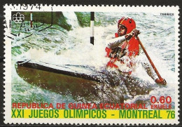 Equatorial Guinea 1976 - Mi 785 - YT 84-B ( Montreal Olympic Games : Kayak ) - Canottaggio