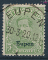 Belgische Post Eupen 3A I Gestempelt 1920 Albert I. (10214895 - OC55/105 Eupen & Malmédy