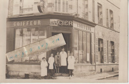 ROMILLY Sur SEINE - Coiffeur DACIER ( Carte Photo ) - Romilly-sur-Seine