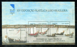 BRASILIEN Block 90, Bl.90 Mnh - Schiffe, Ships, Bateaux - BRAZIL / BRÉSIL - Blocs-feuillets