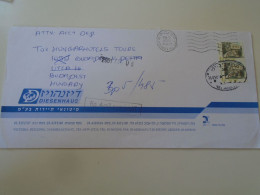 D198273 Israel   Cover  2001   - Tel Aviv -Yafo    Sent To Hungary - Lettres & Documents