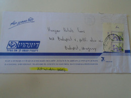 D198274 Israel   Cover  1999 - Tel Aviv -Yafo    Sent To Hungary - Storia Postale