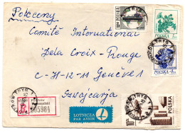 Carta De Polonia Certificada.1976 - Storia Postale