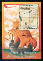 BRASILIEN Block 95, Bl.95 Mnh - Schiff, Landkarte, Ship, Map, Bateau, Carte - BRAZIL / BRÉSIL - Blocs-feuillets