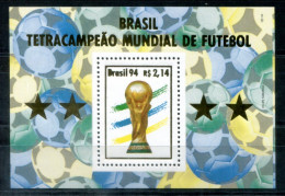 BRASILIEN Block 96, Bl.96 Mnh - Fußball, Football, Calcio, Futebol - BRAZIL / BRÉSIL - Blocks & Sheetlets