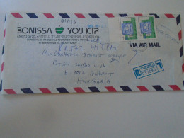 D198280   Israel   Registered Cover  Ca 1993  - Tel Aviv -Yafo    Sent To Hungary - Briefe U. Dokumente