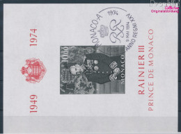 Monaco Block6 (kompl.Ausg.) Gestempelt 1974 Thronjubiläum (10196445 - Used Stamps
