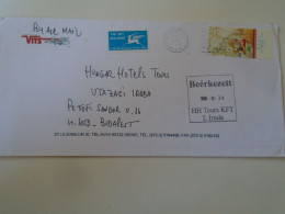 D198283 Israel  Airmail  Cover  Ca 1998 - Tel Aviv -Yafo    Sent To Hungary - Briefe U. Dokumente