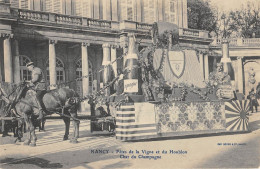 CPA 54 NANCY / FETE DE LA VIGNE ET DU HOUBLON / CHAR DU CHAMPAGNE - Autres & Non Classés