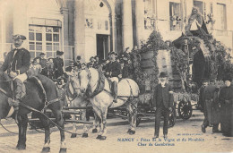 CPA 54 NANCY / FETE DE LA VIGNE ET DU HOUBLON / CHAR DE GAMBRINUS - Autres & Non Classés