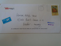 D198291  Israel   Airmail  Cover   Ca 1997 - Tel Aviv -Yafo    Sent To Hungary - Covers & Documents