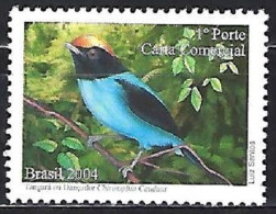 BRAZIL #2596 - Tangará  (Chiroxiphia Caudata) - BIRD 2004 MINT - Nuevos