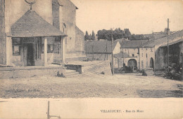 CPA 54 VILLACOURT / RUE DU MONT - Autres & Non Classés