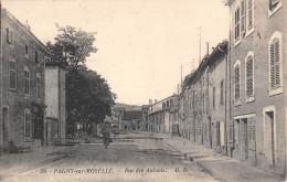 CPA 54 PAGNY SUR MOSELLE / RUE DES AULNOIS - Other & Unclassified