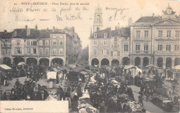 CPA 54 PONT A MOUSSON / PLACE DUROC / JOUR DE MARCHE - Autres & Non Classés