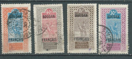 Lot 4 Timbres  Soudan Français  - Az23006 - Usati