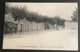 497 - MONPEZAT DE QUERCY Avenue De La Gare - Boulevard Des Fossés - Montpezat De Quercy