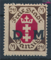 Danzig D19 Postfrisch 1922 Dienstmarke (10215291 - Officials