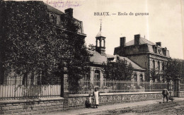 FRANCE - Castellane - Braux - Ecole De Garçons - Carte Postale Ancienne - Castellane