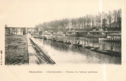 FRANCE - Nogent Sur Marne - Charenton - L'Embarcadère - Pontons Des Bateaux Parisiens - Carte Postale Ancienne - Nogent Sur Marne