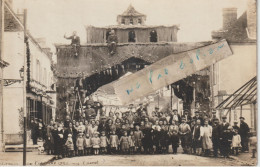 COURVILLLE Sur EURE -  Comice Agricole Du 6 Juin 1926 , Rue Carnot  ( Carte Photo ) - Courville