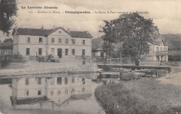 CPA 54 CHAMPIGNEULLES / LA GARE / LE PONT TOURNANT / LA PASSERELLE - Autres & Non Classés