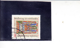 GERMANIA FEDERALE  1980 -  Unificato  886° -   Dieta - Gebraucht