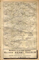 ANNUAIRE - 02 - Département Aisne - Année 1905 - édition Didot-Bottin - 60 Pages - Annuaires Téléphoniques