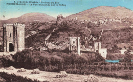 07 - ROCHEMAURE _S21721_ Le Pont Suspendu Sur Le Rhône - Rochemaure