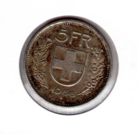 Suisse. 5 Francs Tête De Berger. 1966 - 5 Francs