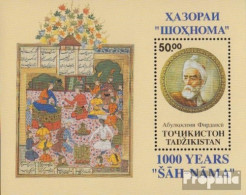 Tadschikistan Block2 (kompl.Ausg.) Postfrisch 1993 Nationalepos - Tajikistan