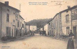 CPA 54 BLENOD LES TOUL / RUE CENTRALE ET PLACE CANELURE - Altri & Non Classificati