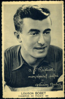 Image Au Format CPA - (Célébrités) Louison Bobet - Champion De France 1951 - A St Raphael Mon Apéritif Préféré - Sportsmen