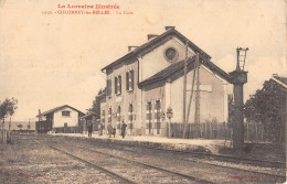 CPA 54 COLOMBEY LES BELLES / LA GARE - Otros & Sin Clasificación