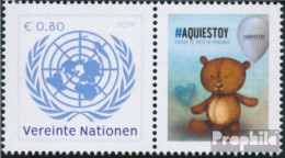 UNO - Wien 1016II Zf Mit Zierfeld (kompl.Ausg.) Postfrisch 2018 Schota Rustaweli - Unused Stamps